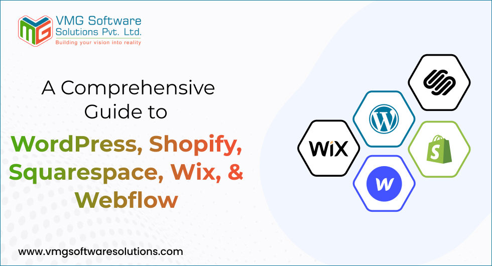 Choosing the Right CMS: A Comprehensive Guide to WordPress, Shopify, Squarespace, Wix, and Webflow